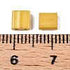 2-Hole Baking Paint Glass Seed Beads SEED-S023-17C-22-4