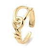 304 Stainless Steel Hollow Knot Open Cuff Rings RJEW-D002-10G-3