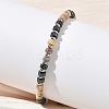 Natural Crazy Agate & Non-magnetic Synthetic Hematite Beaded Bracelets for Women BJEW-Z148-04P-02-5