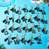 1Pc Resin Letter Keychains KEYC-TADJ0001-09N-7
