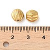 304 Stainless Steel Corrugated Beads STAS-I203-30G-3