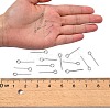 Tarnish Resistant 304 Stainless Steel Eye Pin LS-STAS-R045-15mm-2