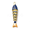 Rack Plating Brass Pendants KK-A268-05G-C06-1