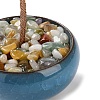 Natural Aquamarine Chips Tree Decorations DJEW-M012-02B-2
