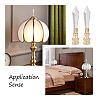 4Pcs Glass Lampshade Decorations AJEW-SW0001-03LG-7