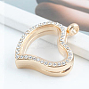 Alloy Photo Frame Pendants ALRI-WH0002-23LG-RS-1