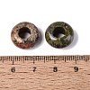 Natural Unakite European Beads G-N359-17A-03-3