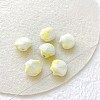 Shell Shape Glazed Porcelain Beads PORC-E022-01C-1