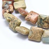 Natural Aqua Terra Jasper Beads Strands G-I213-07-10mm-3
