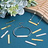 20Pcs 2 Colors 304 Stainless Steel Connector Charms STAS-SC0008-99-4