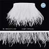 2 Yards Fashion Ostrich Feather Cloth Strand Costume Accessories FIND-GA0003-68A-2