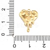 304 Stainless Steel Rhinestone Pendants STAS-R155-035M-G-3