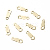Brass Chain Tabs KK-L205-01-2