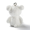 Opaque Resin Pendants LS-RESI-A030-06C-2