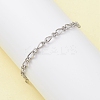 304 Stainless Steel Figaro Chains Bracelets for Women BJEW-JB12772-2
