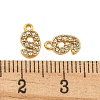 304 Stainless Steel Pendants STAS-L080-002G-09-3