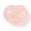 Natural Rose Quartz Love Heart Stone G-I367-03L-1