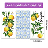 3 Sheets 3 Styles PVC Waterproof Decorative Stickers DIY-WH0404-006-2