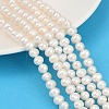 Natural Cultured Freshwater Pearl Beads Strands PEAR-I007-07Y-10A-1