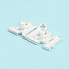 Alloy Numbers Pendants PALLOY-D028-01S-3