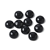 Natural Black Onyx(Dyed and Heated) Cabochons G-Z075-06D-1