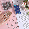120Pcs 304 Stainless Steel Leverback Earring Findings STAS-SC0006-28P-4