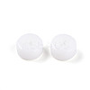 Opaque Solid Color Glass Beads GLAA-N007-6x3mm-A10-3