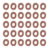Opaque Acrylic European Beads LS-OACR-TAC0019-006O-2