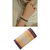 Polymer Clay Heishi Surfer Stretch Bracelets Set BJEW-SW00130-2