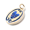 Printing 304 Stainless Steel Pendants STAS-K304-17-2