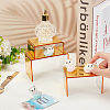 3 Sizes 3-Tier Mirror Style Acrylic Jewelry Display Riser Shelf ODIS-WH0025-116-3