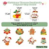 40Pcs 10 Styles Christmas Alloy Enamel Pendants FIND-CJ0003-32-8