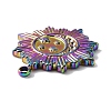304 Stainless Steel Pendants Rhinestone Setting STAS-WH0029-81M-3