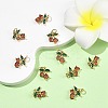 SHEGRACE Brass & Cubic Zirconia Charms XGRQ1R992-360G-4