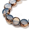 Imitation Jade Glass Beads Strands GLAA-H032-03-04-3