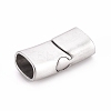 Tarnish Resistant 304 Stainless Steel Magnetic Clasps with Glue-in Ends X-STAS-G071-39P-3