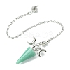 Natural Green Aventurine Cone Dowsing Pendulum Big Pendants G-C114-01P-19-2