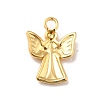 Ion Plating(IP) 304 Stainless Steel Pendants X-STAS-I197-009G-3