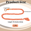 1Pc Handmade Weaving Cotton Tassel Waist Belts for Women Ladies Dress AJEW-CP0010-51B-2