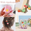 60Pcs 6 Styles Fruit Transparent & Opaque Resin Decoden Cabochons CRES-YW0002-68-5