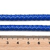 Braided Leather Cord with Core WL-F009-6mm-06-3