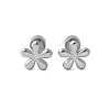 304 Stainless Steel Stud Earrings for Women EJEW-E603-05G-P-1
