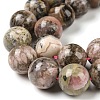 Natural Rhodonite Beads Strands G-P524-A01-05-4