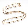 304 Stainless Steel Chain Necklaces STAS-P164-22G-1