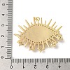 Rack Plating Brass Cubic Zirconia Pendants KK-G504-22G-02-3