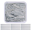 200Pcs Iron Spacer Bar FIND-CA0009-73P-1