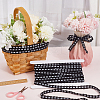 10M 10% Spandex & 90% Nylon Lace Elastic Ribbon OCOR-CY0001-12C-3