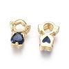 Golden Plated Brass Charms ZIRC-L087-027G-1-1