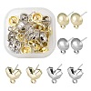 16Pcs 4 Style Spray Painted Alloy Stud Earrings Findings FIND-LS0001-66-2