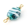 Handmade Lampwork Beads Link PALLOY-JF00775-6